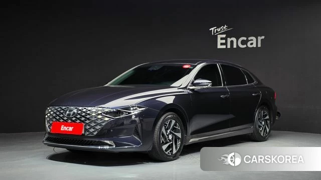 Hyundai The New Grandeur IG Hybrid 2021 Синий из Кореи