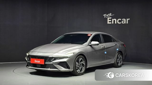 Hyundai The New Avante (CN7) 2024 Серебристо-серый из Кореи