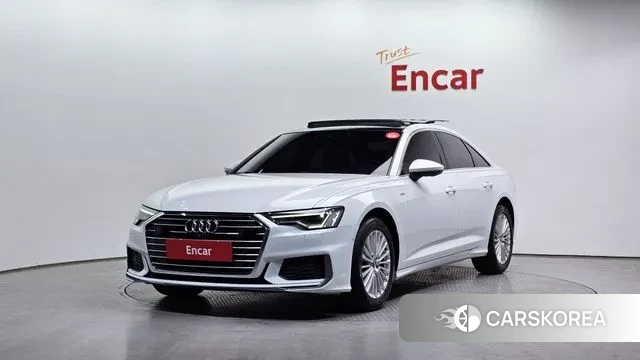 Audi A6 (C8) 2020 Белый из Кореи