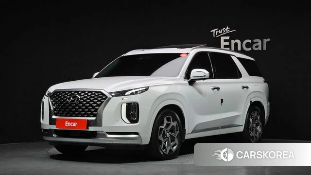 Hyundai Palisade 2021 Белый из Кореи