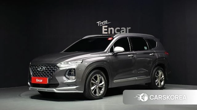 Hyundai Santa Fe TM 2018 Серый из Кореи