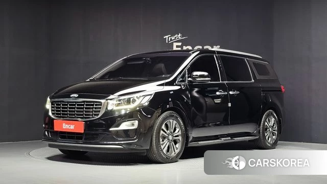 Kia The New Carnival 2018 Черный из Кореи