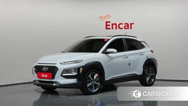 Hyundai Kona 2019 Белый из Кореи