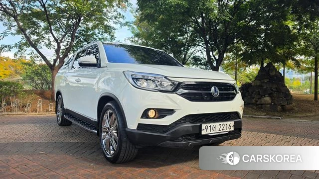 Ssangyong Rexton Sports 2018 Белый из Кореи