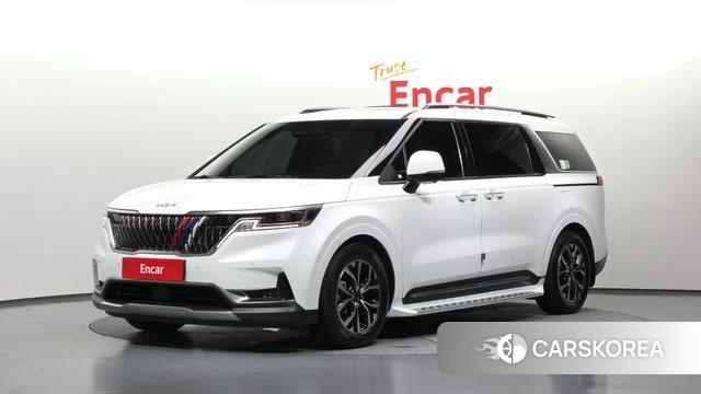 Kia Carnival 4th generation 2021 Белый из Кореи