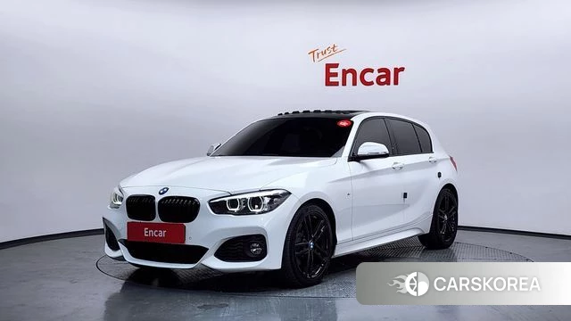 BMW 1 Series (F20) 2018 Белый из Кореи