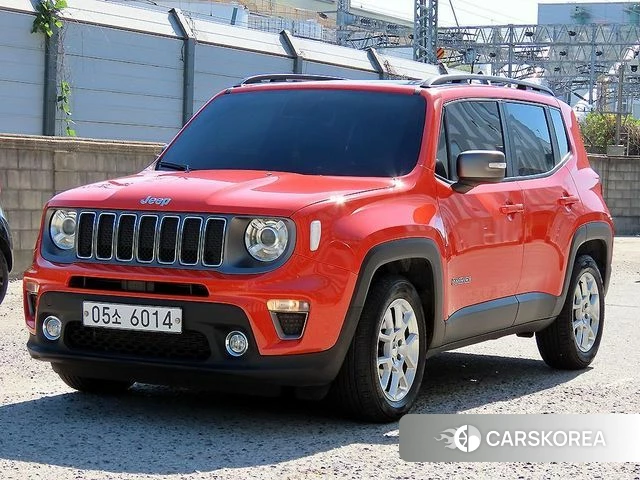 Jeep Renegade 2019 Красный из Кореи