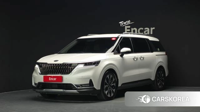 Kia Carnival 4th generation 2021 Белый из Кореи