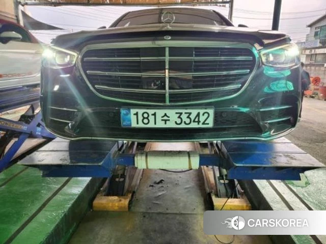 Mercedes-Benz S-Class W223 2025 Черный из Кореи