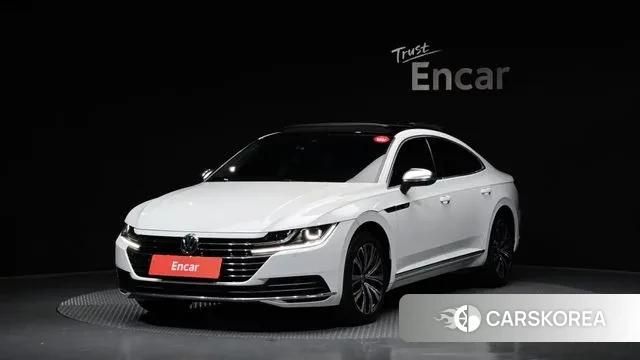 Volkswagen Arteon 2019 Белый из Кореи