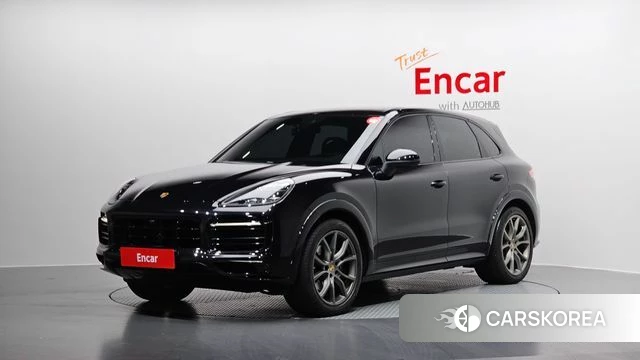 Porsche Cayenne (PO536) 2021 Черный из Кореи