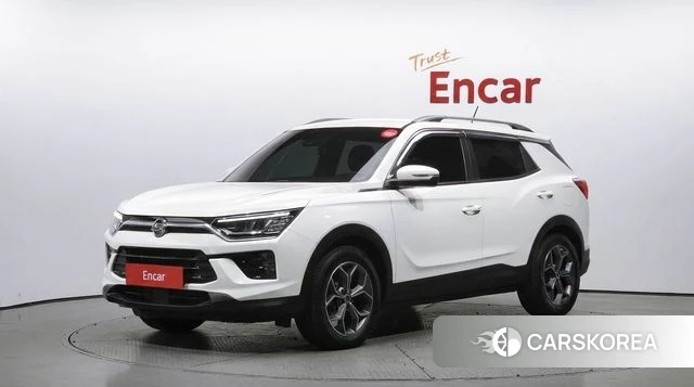 Ssangyong Beautiful Korando 2019 Белый из Кореи