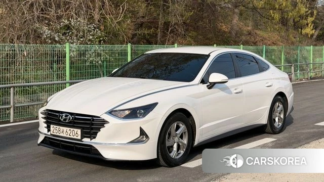 Hyundai Sonata (DN8) 2019 Белый из Кореи, фото 2