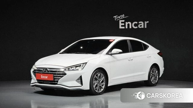 Hyundai The New Avante AD 2019 Белый из Кореи