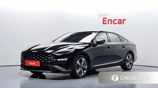 Kia K8 Hybrid 2022 Черный из Кореи