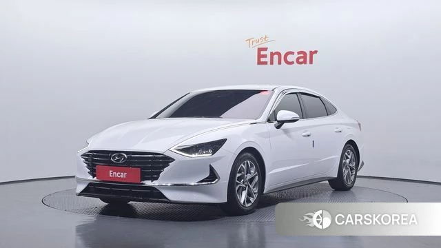 Hyundai Sonata (DN8) 2022 Белый из Кореи