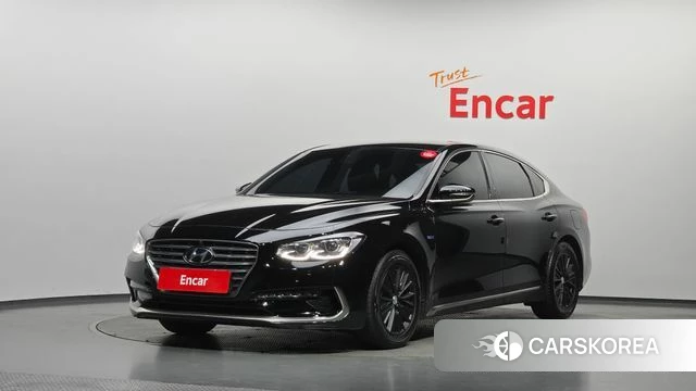Hyundai Grandeur IG Hybrid 2018 Черный из Кореи