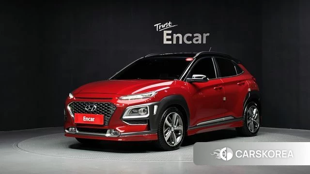 Hyundai Kona 2018 Красный из Кореи