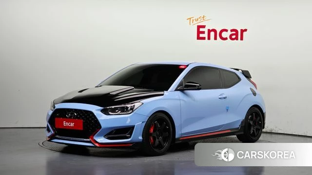 Hyundai Veloster (JS) 2018 Небесно-голубой из Кореи