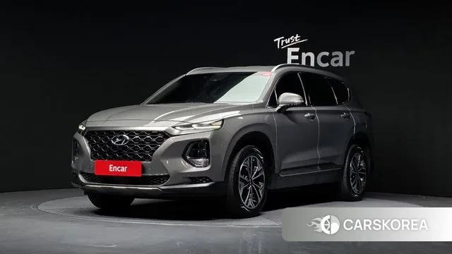 Hyundai Santa Fe TM 2018 Серый из Кореи