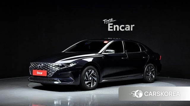 Hyundai The New Grandeur IG Hybrid 2021 Синий из Кореи