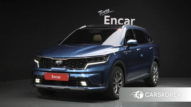 Kia Sorento 4th Generation 2021 Синий из Кореи