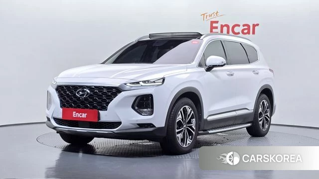 Hyundai Santa Fe TM 2019 Белый из Кореи