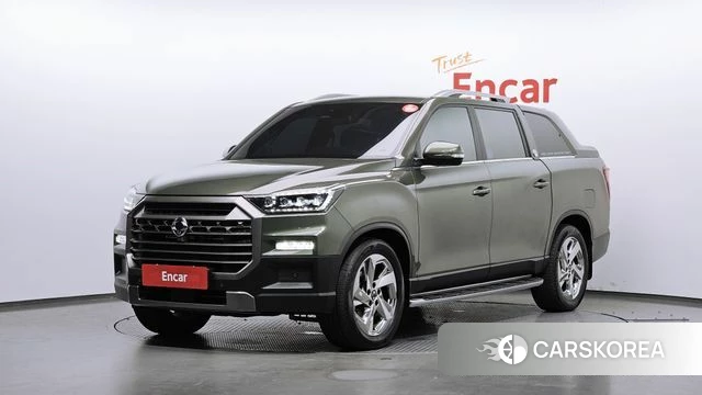 Ssangyong The New Rexton Sport 2023 Зеленый из Кореи