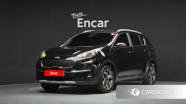 Kia Sportage The Bold 2018 Черный из Кореи