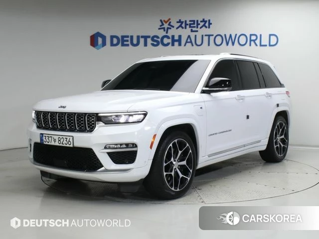 Jeep Grand Cherokee (WL) 2023 Белый из Кореи