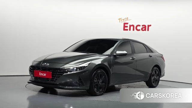 Hyundai Avante (CN7) 2022 Серый из Кореи