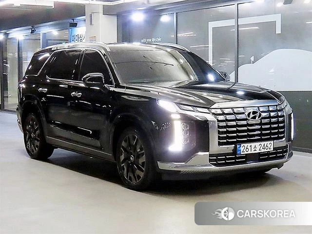 Hyundai The New Palisade 2023 Черный из Кореи