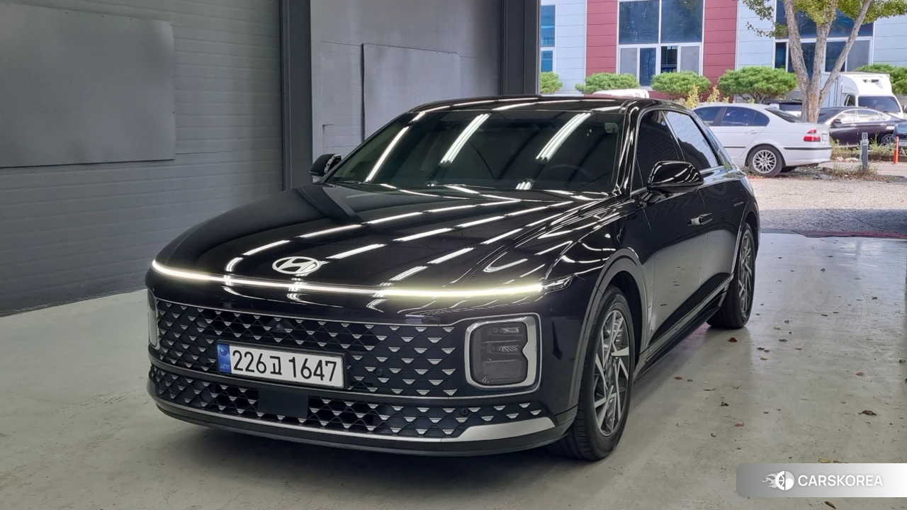 Hyundai Grandeur Hybrid (GN7) 2024 Черный из Кореи
