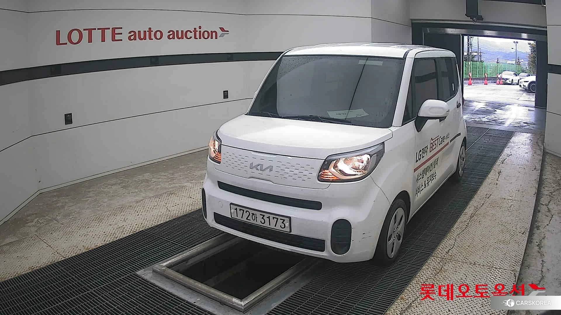 Kia Ray 2022 Белый из Кореи