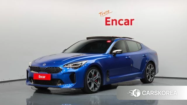 Kia Stinger 2019 Синий из Кореи
