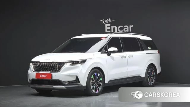 Kia Carnival 4th generation 2022 Белый из Кореи