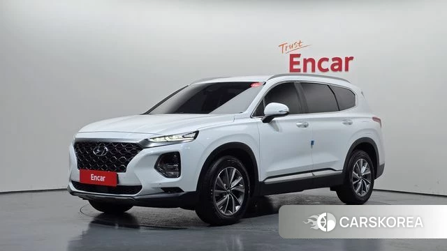 Hyundai Santa Fe TM 2019 Белый из Кореи