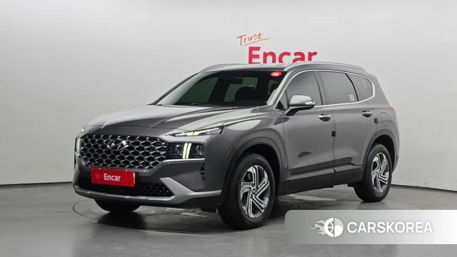 Hyundai The New Santa Fe 2023 Серый из Кореи