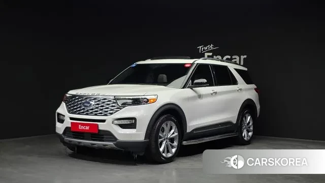 Ford Explorer 6th Generation 2021 Белый из Кореи