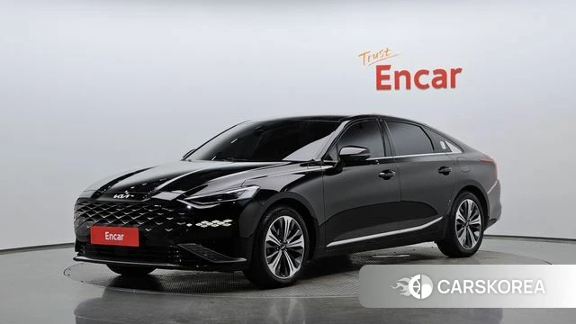 Kia K8 Hybrid 2023 Черный из Кореи