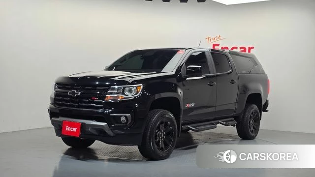 Chevrolet (GM Daewoo) Real New Colorado 2022 Черный из Кореи
