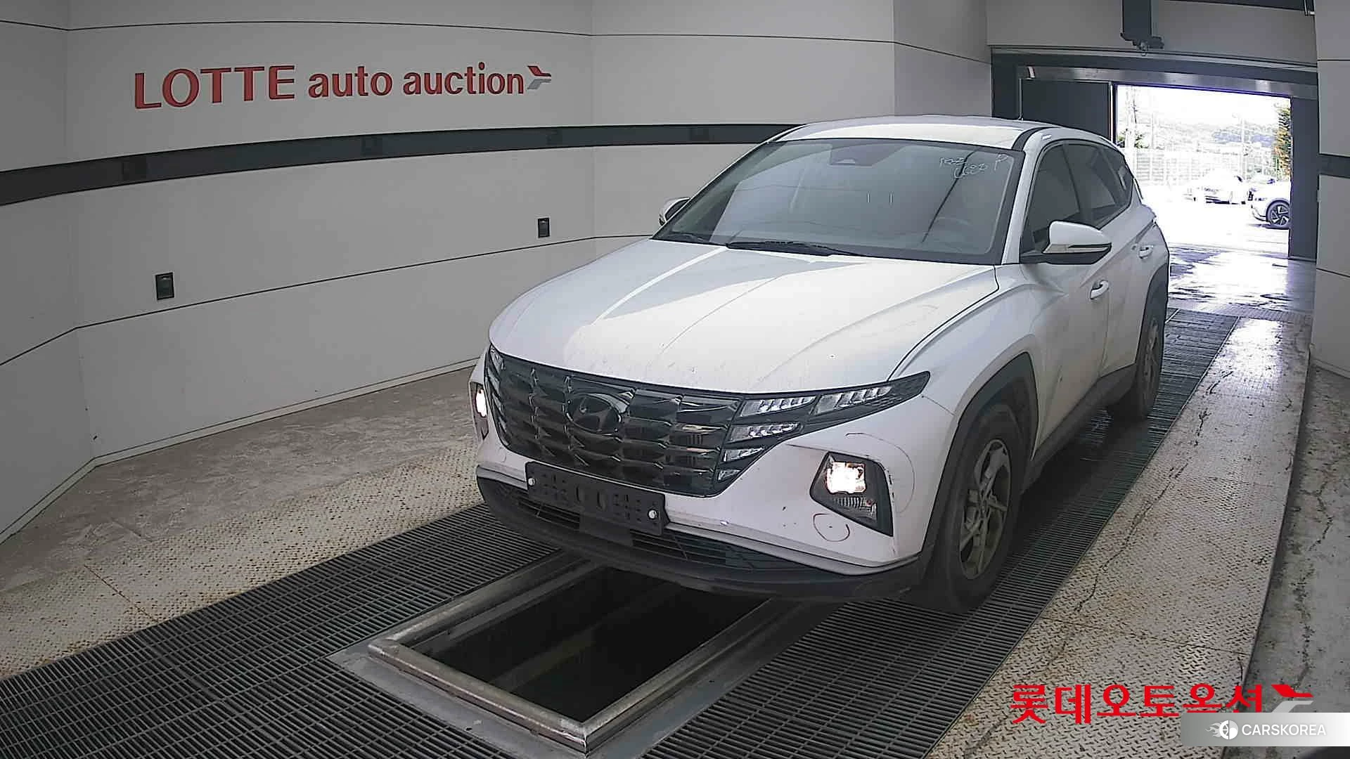 Hyundai Tucson 2021 Белый из Кореи