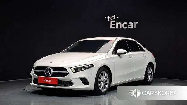 Mercedes-Benz A-Class W177 2020 Белый из Кореи