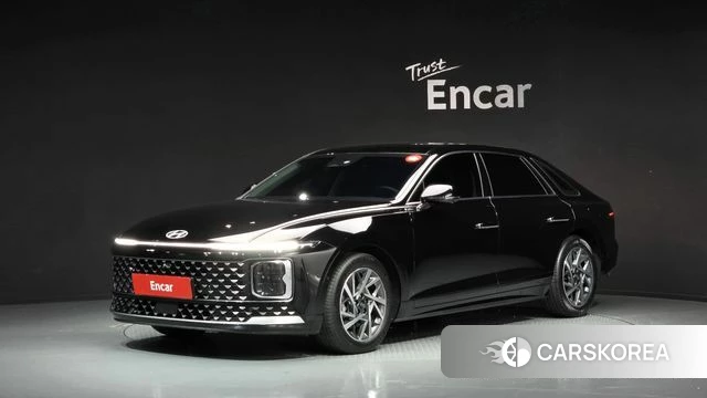 Hyundai Grandeur (GN7) 2023 Черный из Кореи