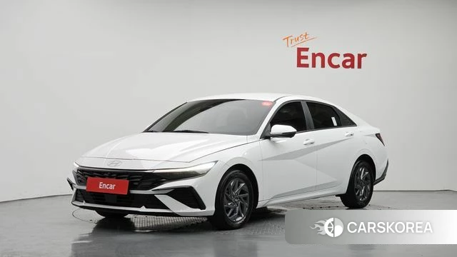 Hyundai The New Avante (CN7) 2024 Белый из Кореи