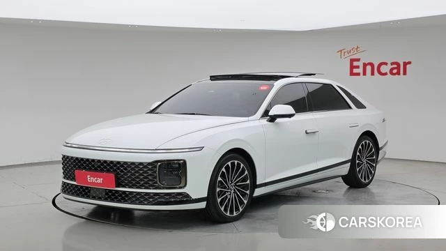 Hyundai Grandeur Hybrid (GN7) 2024 Белый из Кореи