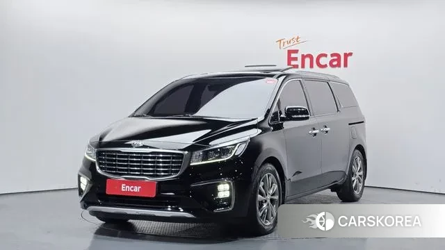 Kia The New Carnival 2018 Черный из Кореи