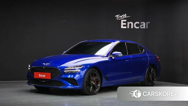 Genesis The New G70 2023 Синий из Кореи