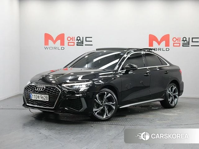 Audi A3 (8Y) 2022 Черный из Кореи