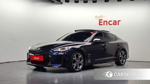 Kia Stinger 2018 Синий из Кореи
